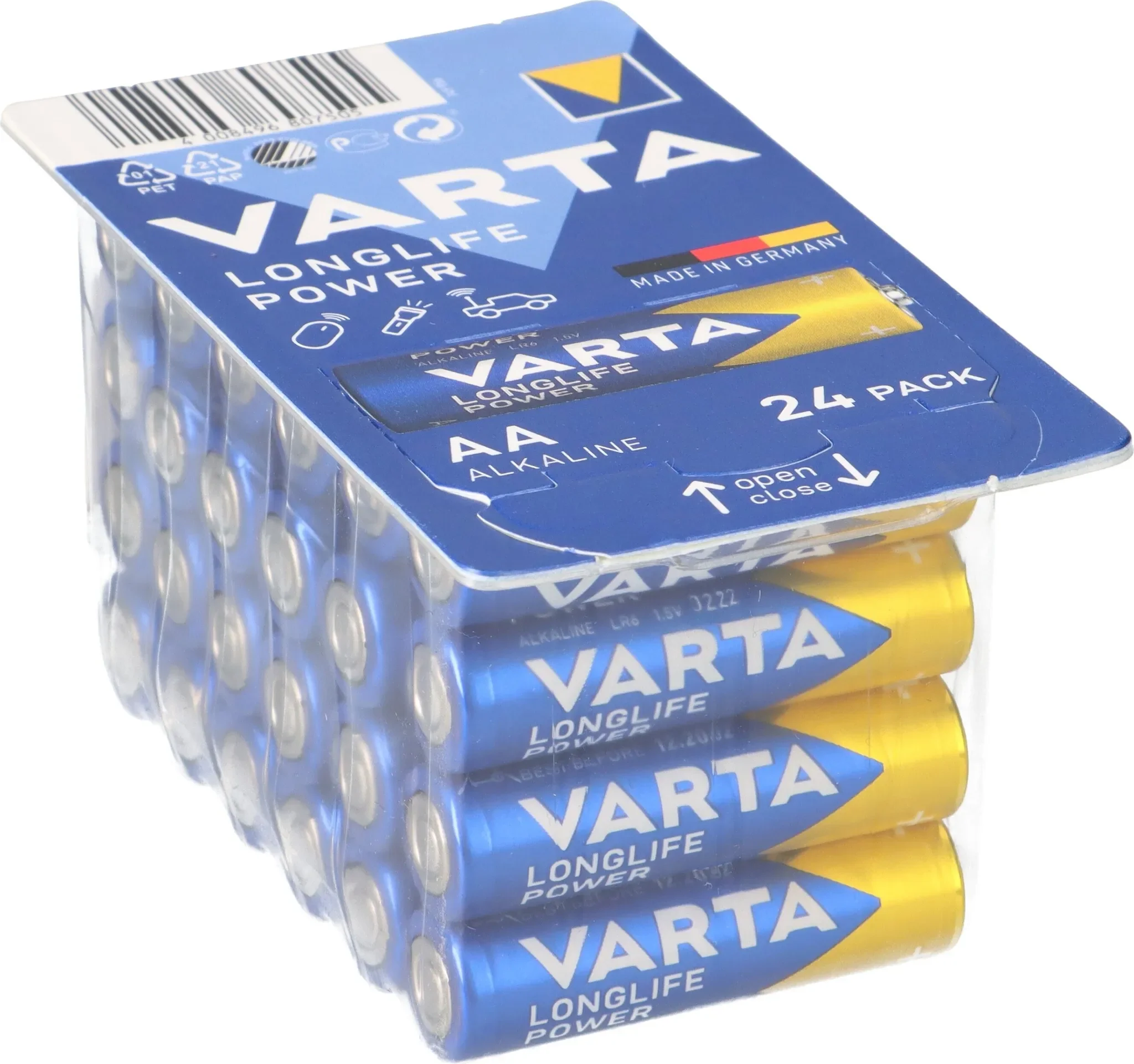 VARTA Longlife Power AA Mignon LR6 – 24er Big Box